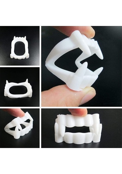 Çocuk Vampir Plastik Takma Diş 0 - 99