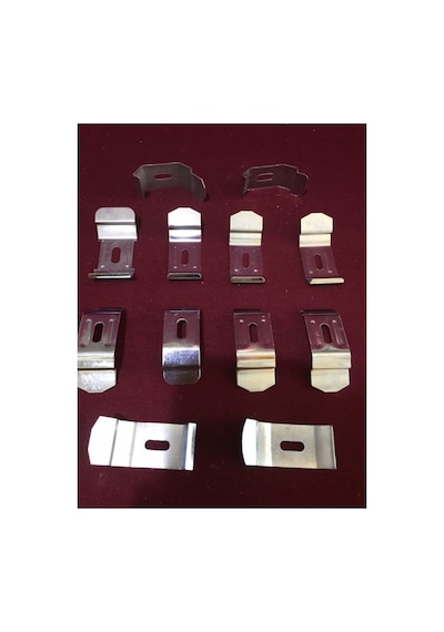 Gümüş Dar Kasa Metal Portray 50 Adet Gümüş