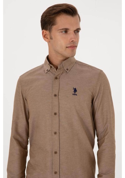 U.s. Polo Assn. Gox025k Haki Erkek Gömlek 2225582 Haki
