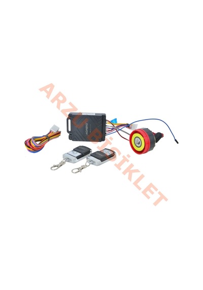 Motosiklet Alarm Seti 5 Fonks. Anahtarsız Çalıştırma, Exıt Antı-T