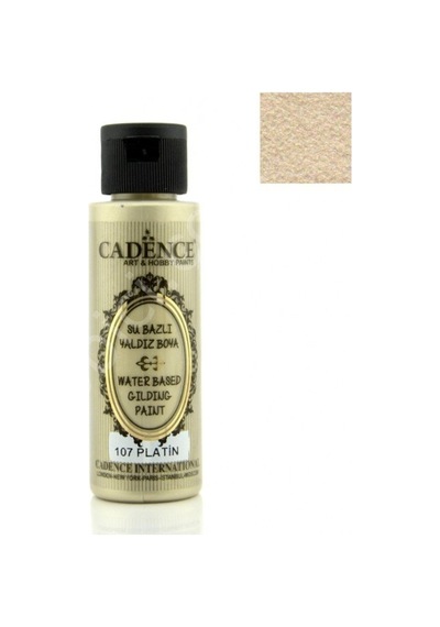 107 Platin-Su Bazlı Yaldız 70Ml Cc