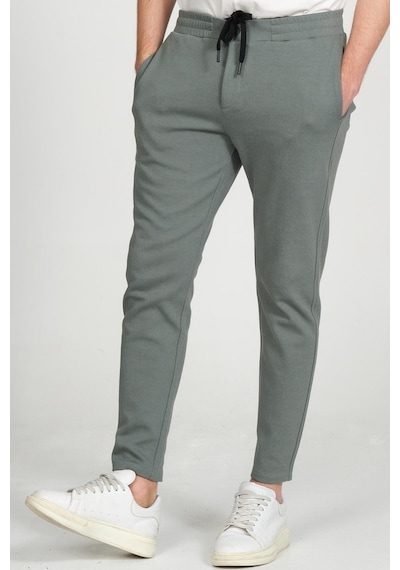 Cekmon Rahat Beli Lastikli Erkek Jogger Pantolon Siyah