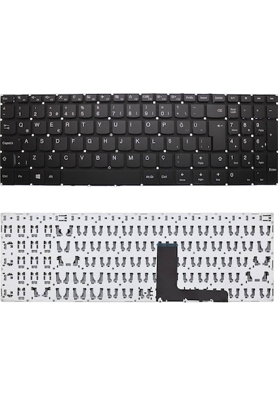 Işıksız, Notebook Klavye - Lenovo Sn20m52959, Sg-84151-xua Muadili İle Uyumlu - Sağ Üst Yön Tuşlu