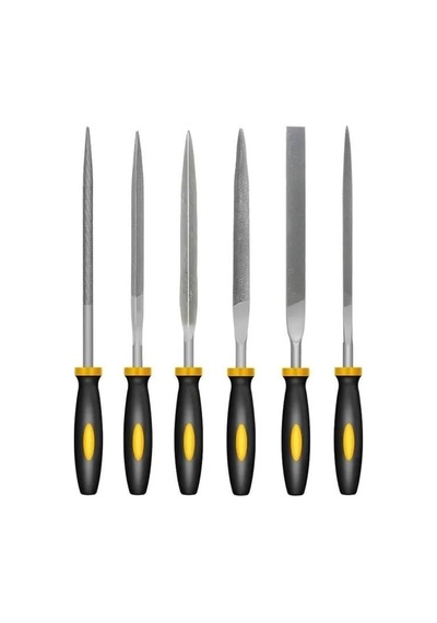 6 Parça Mini Eğe Ahşap Oyma Şekil Verme Ege Set 160 Mm