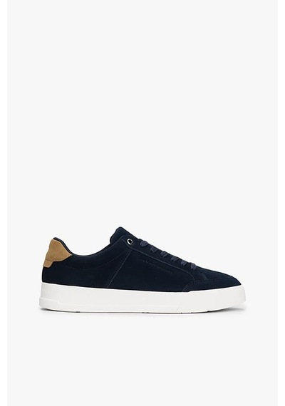 Tommy Hilfiger Erkek Court Summer Suede Sneaker - Lacivert Desert Sky