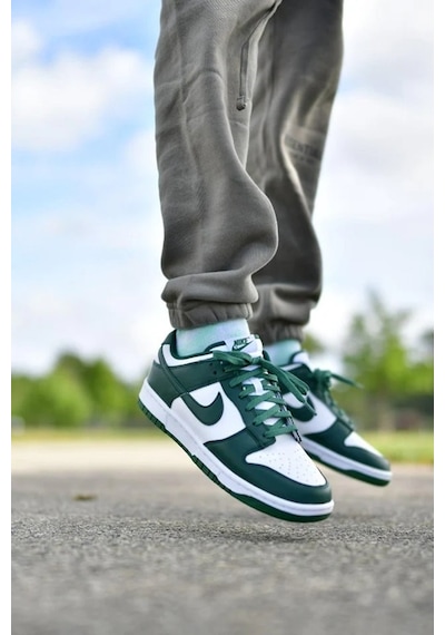 Nike Dunk Low Retro Michigan State-sportxoutlet Beyaz