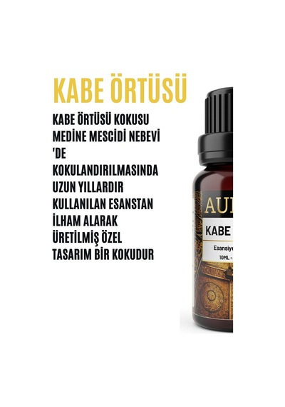 AURAN Kabe Örtüsü Esansiyel Uçucu Koku Yağı Buhurdanlık Yağı 10ml