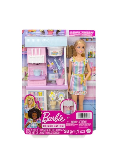 Hcn46 Barbie Dondurma Dükkanı Oyun Seti, Barbie Ben Büyüyünce