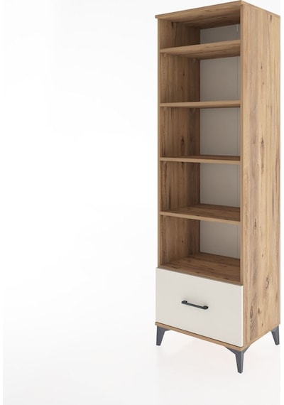 Hyperion Dolap 5 Raflı Tek Çekmeceli 60x44x195 Çam-aytaşı Atlas Çam