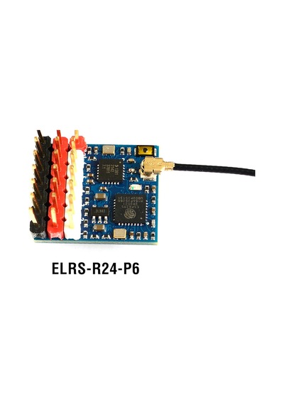 ELRS 2.4G PWM RX ELRS-R24-P6 RC Alıcı Receiver