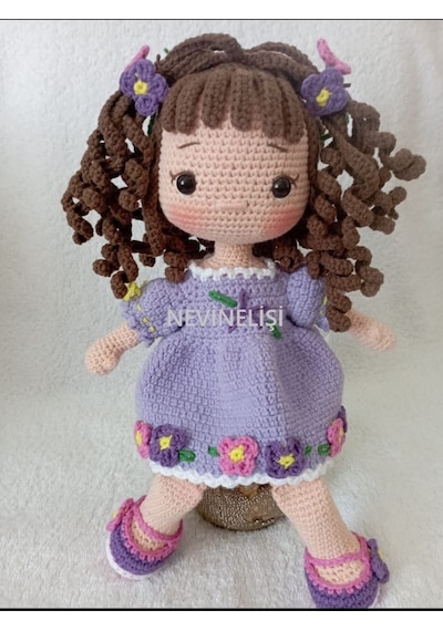 Amigurumi Asel Bebek Çok Renkli