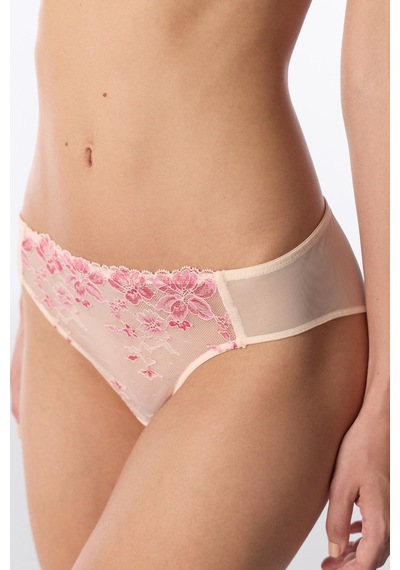 Penti Açık Pembe Çiçekli Slip Külot Soft Pınk