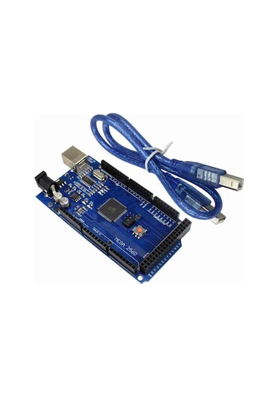 Arduino Mega 2560 R3 ve Usb Kablo Yeni Versiyon Ch340G