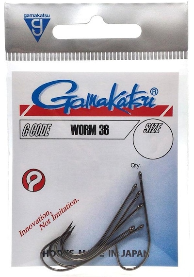 Gamakatsu Worm 36 Tırnaklı Olta İğnesi