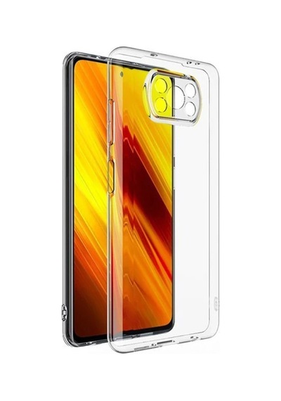 Gor Xiaomi Poco X3 Şeffaf Kamera Korumalı Ultra Slim Tpu Kılıf- 5775 Mh-hs4785-2080