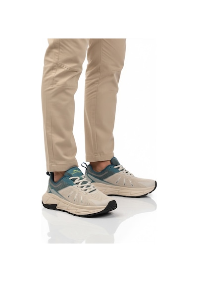 Slazenger Beyaz Yeşil Fileli Hafif Esnek Erkek Spor Ayakkabı Warren M Beyaz-yeşil