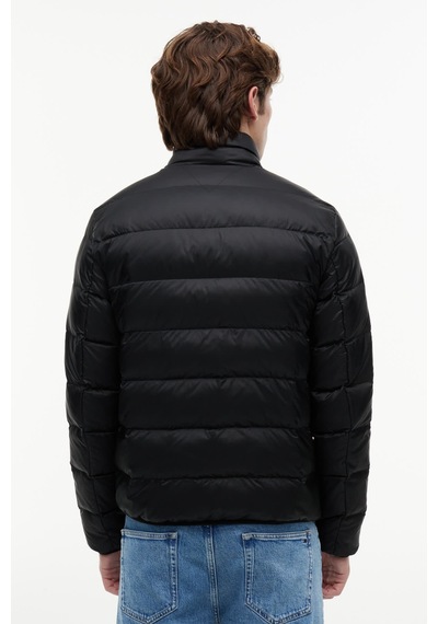 Tommy Hilfiger Tjm Lıght Down Packbl Jacket Ext Erkek Siyah Mont - Dm0dm23231