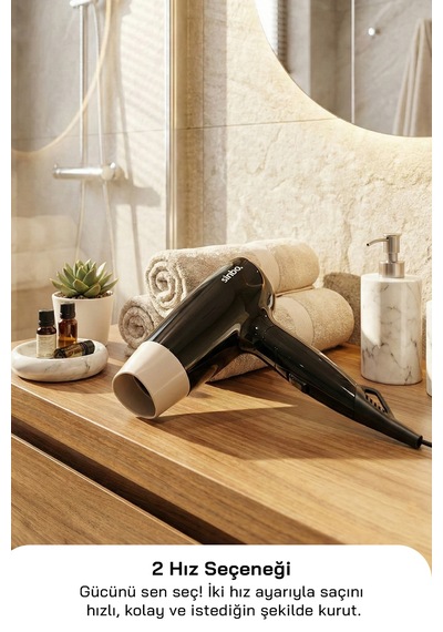 Sinbo Shd-7053 Travel Seyahat Tipi Saç Kurutma Makinesi
