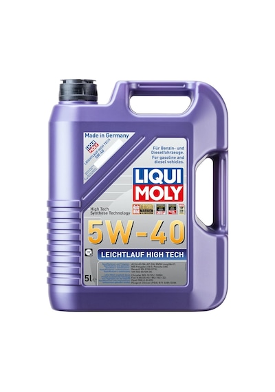 Liqui Moly Leichtlauf High Tech 5W-40 Sentetik Motor Yağı 5 L