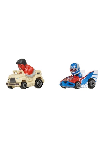 Hot Wheels Racerverse İkili Arabalarred Hulk & Captaın Amerıca Hx Çok Renkli