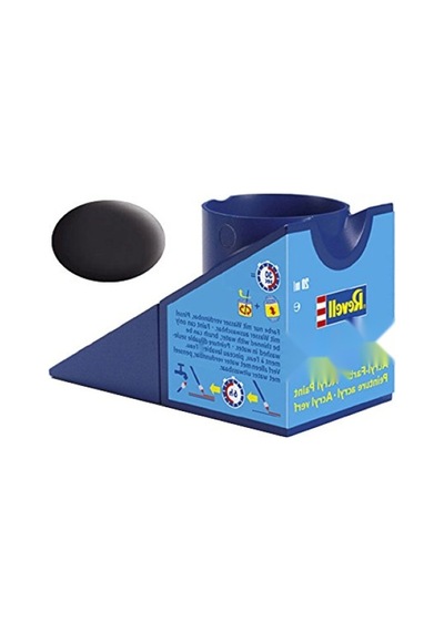 Su Bazlı Maket Boyası - Katran Siyahı Mat 18 Ml 0,15 L