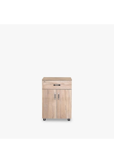 Çok Amaçlı Set Altı Dolap Beyaz Erik 60x60 Cm Hard Parlak Suntal