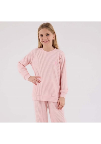 U.S. Polo Assn. Eşofman Takımı Us2328 Pembe