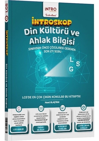 8. Sınıf Lgs Din Kültürü Ve Ahlak Bilgisi İntroskop Soru Bankası İntro Yayınları