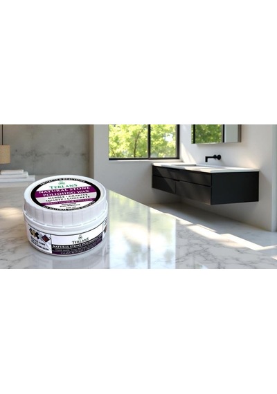 Terlans Doğaltaş Granit Koruyucu Vaks 250 Ml / Natural Stone Protection Wax / Doğal Saten Görünüm, Leke İtici Bak