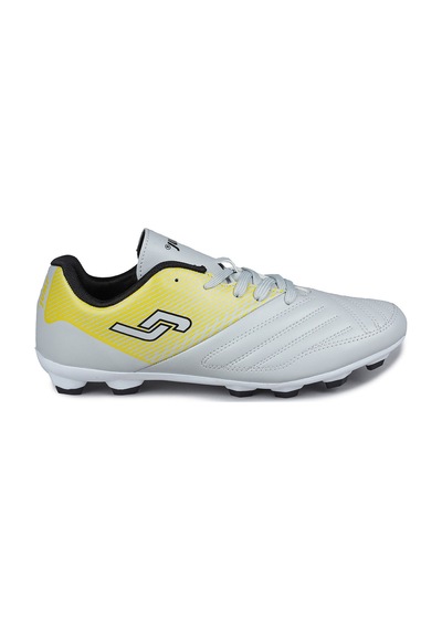 Jump 28224 Gri - Neon Sarı Çim - Halı Saha Krampon Futbol Ayakkabısı