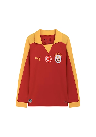 788197-80 Puma Gs Galatasaray Retro Uzun Kollu Çocuk Forma Kırmızı 788197-80 Kırmızı - Sarı