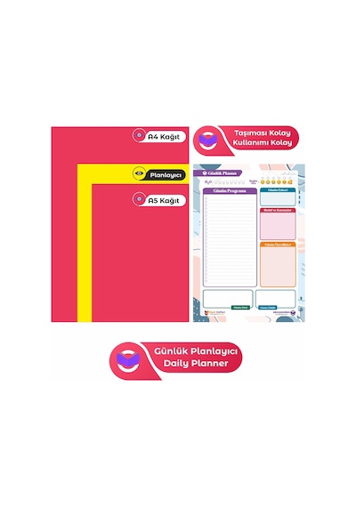 Plango Günlük Planlayıcı - Daily Planner - Ders Çalışma Planlayıc
