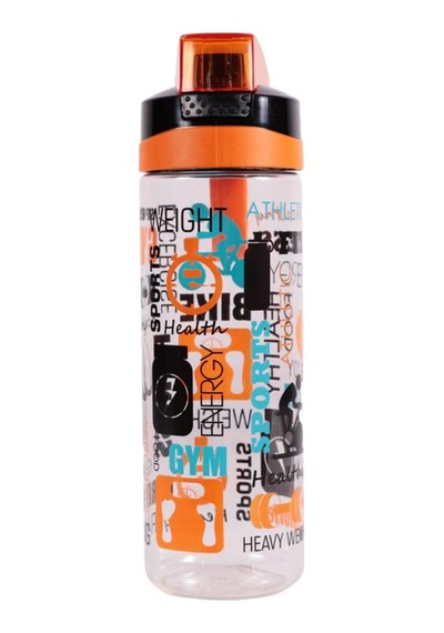 Herevin 161670-836 Motivasyon Desenli Matara 750 Ml Turuncu