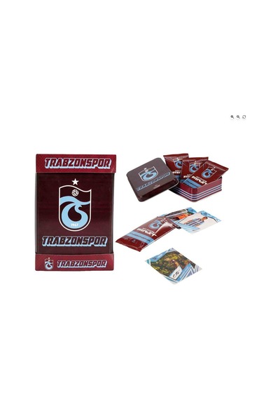 Mythos First Trabzonspor 2025-2026 Sezonu Koleksiyon Kartları Metal Kutu 34 Kart Resmi Lisanslı