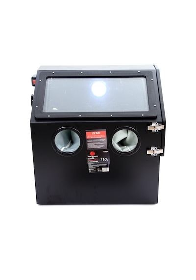 Worldforce 110 Litre Kumlama Makinesi Kabinli Kumlama