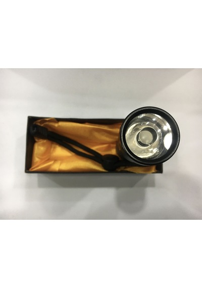 Beyaz Led Işıklı Mini Fener D35 Açık Gri