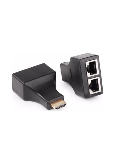 Rj45 Hdmi Ekleme Ek Uzatici Cat5 5E 6 Kablosu Extender