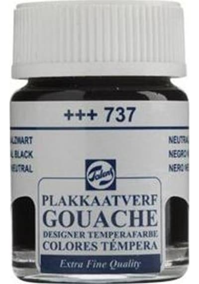 Talens Guaj Boya 16 ML 737 Siyah