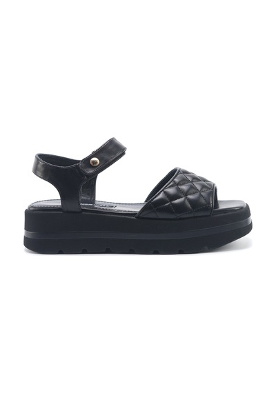 Nine West Orkessa 5fx Siyah Kadın Düz Sandalet 000000000101944959 Siyah