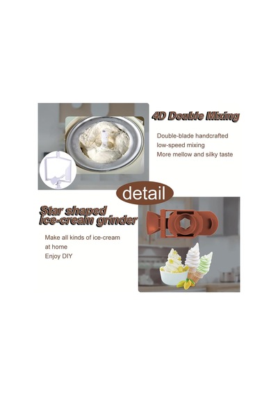 Snbgrye Dondurma Makinesi, Ev İçin Soft Dondurma Makinesi, 1000ml Kapasite 4d Çift Karıştırıcı, Temizlemesi Kolay, Ev İçin, Sütlü Çay Dükkanı, Kafe, Ev Yapımı Dondurma İçin Dıy Dondurma Makinesi Snbgrye Dondurma Makinesi, Ev İçin Soft Dondurma Makinesi, 1000ml Kapasite 4d Çift Karıştırıcı, Temizlemesi Kolay, Ev İçin, Sütlü Çay Dükkanı, Kafe, Ev Yapımı Dondurma İçin Dıy Dondurma Makinesi