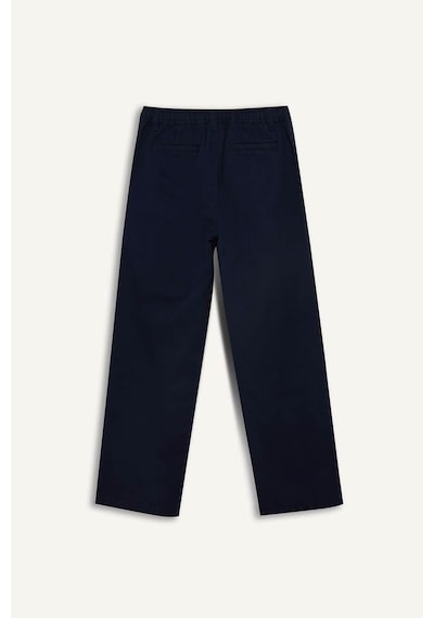 Defacto Loose Fıt Düz Paça Gabardin Pantolon Erkek Çocuk G6740a826spnv146 Lacivert-nv146