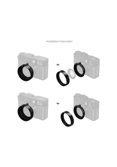 Smallrig - 5215 Fujifilm X-half Uyumlu Siyah Parasoley