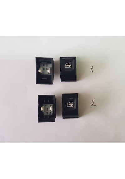 Cam Kaldırma Anahtar Düğme Kapağı Fluence-megane 3 ( 2 Adet) 1 Nolu Ürün