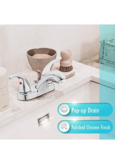 15-b42wp-ch-av İki Saplı Banyo Lavabo Bataryası, Cilalı Krom Diğer 44199568