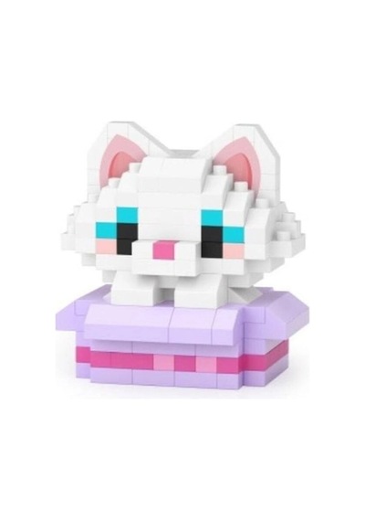 Mey İthalat Lz-8641 Kedi 170 Parça Block Oyuncak-mini Poşet