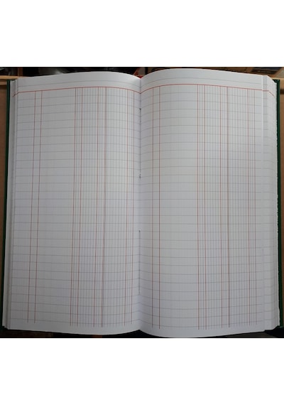 Ticari Broşür Defter 336 Yp 16x31 Cm Sert Kapak 70 gr