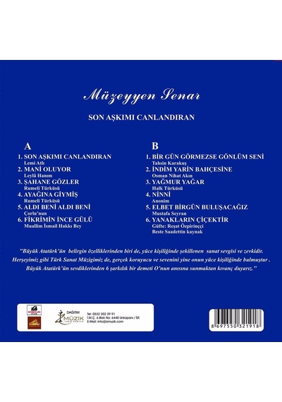 Müzeyyen Senar Son Aşkımı Canlandıran