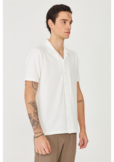 Beyaz Gömlek T-shirt Beyaz