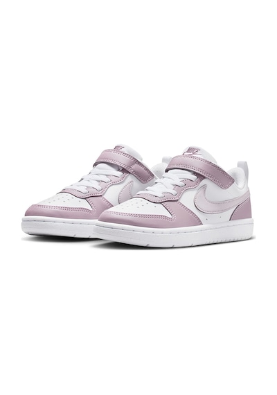 Nike Court Borough Low Recraft Ps Beyaz & Mor Çocuk Sneaker & Günlük Spor Ayakkabı