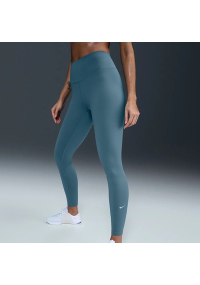 Nike One Dri-fit Kadın Yeşil Antrenman Tayt Ib9382-006 Mavi